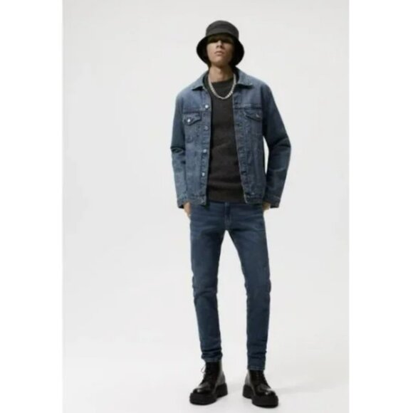 NWT ZARA Denim Jeans - Picture 1 of 8